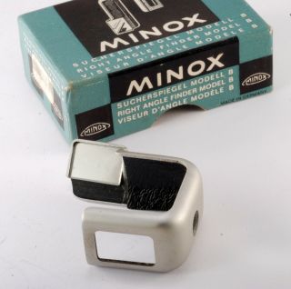 Vintage Collectible 1950s Minox Spy Camera Right Angle Finder Model B