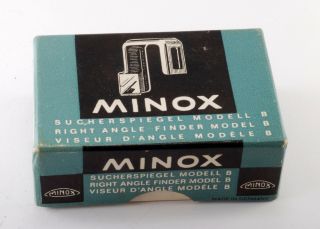 Vintage Collectible 1950s Minox Spy Camera Right Angle Finder Model B 3