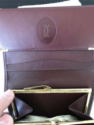 Cartier Leather purse vintage 5