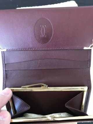 Cartier Leather purse vintage 6