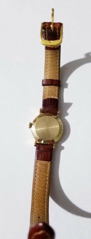 Vintage OMEGA 14K Solid Gold Watch, 6