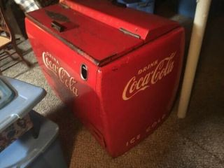 Vintage 1950 Coca Cola Soda Cooler Westinghouse Coke Water Cooled