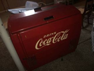 Vintage 1950 Coca Cola Soda Cooler Westinghouse Coke Water Cooled 2