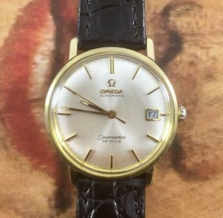 Omega Seamaster DeVille 14k/ss Vintage Automatic Watch 1967 cal.  565 - 2946 2