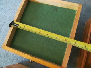 Vintage STAR Quality Chests Machinists Tool Box Wood Drawers w/Tracks 7