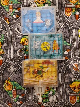 Legend Of Zelda Vintage Mini Maze 1989 Largo Nintendo Power