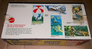 Vintage BIG JIM Mattel ON THE TIGER TRAIL Set MISB Store Stock Sandokan/mego 4