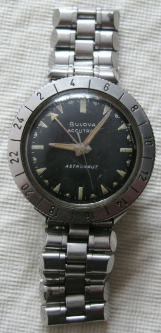 Vintage Bulova Accutron Astronaut Watch - Non