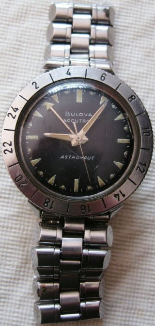 Vintage Bulova Accutron Astronaut Watch - Non 3