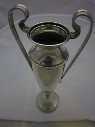 RARE 1927 BILLIARDS TROPHY in STERLING SILVER from PETERSON ' S in St.  Louis,  Mo. 5