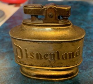 Disneyland Table Lighter Walt Disney Productions 1960 Vintage Disneyana