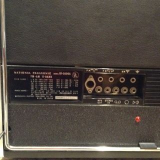 Vintage Panasonic RF - 5000A AM/FM SSB 11 Band Short Wave Receiver 6