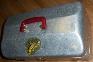 Vintage My Buddy Tacklemaster Aluminum Tackle Box