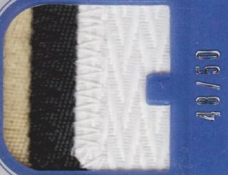 05 - 06 Sidney Crosby ICE Cool Threads Rookie RARE 3 Color Jersey Patch /50 4