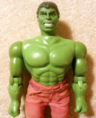 Vintage 1970s Mego Marvel Heroes - THE INCREDIBLE HULK 12 