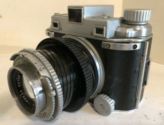 Vintage Kodak Medalist Supermatic No.  2 Ektar 100mm f=3.  5 Lens 2