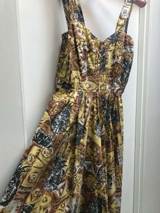 Vintage Royal Hawaiian Dress L Xl