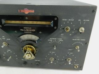 Collins 75A - 4 Vintage Ham Radio Receiver or Restoration SN 3304 4
