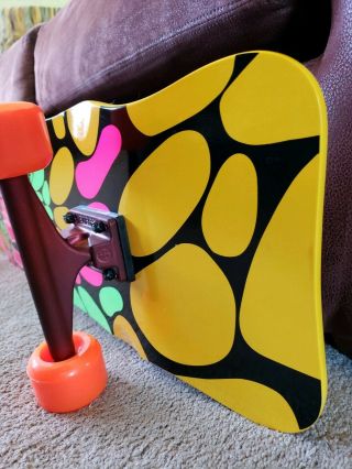 Vision Hippie Stick Old Ghost COMPLETE Skateboard - W/ Indys and Blurrs 5