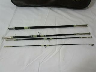 Johnson Century Model 100B Collapsible Fishing Rod w/ Carrying Case 5