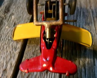 Vintage British Marx Looping Wind Up Plane 5