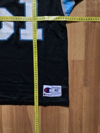 CAROLINA PANTHERS NFL CHAMPION VINTAGE FOOTBALL JERSEY SHIRT SAM MILLS 3