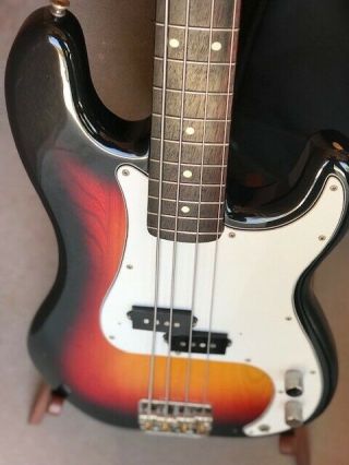 1983 Fender SQUIER Precision Bass All Vintage P Bass w.  Rosewood (SQ) 2