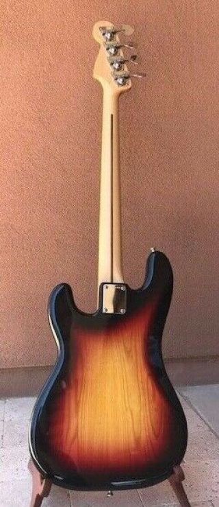 1983 Fender SQUIER Precision Bass All Vintage P Bass w.  Rosewood (SQ) 4