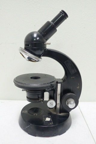 Vintage Carl Zeiss Germany Microscope w/ Condenser 5