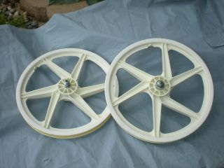 Old School Vintage Bmx Freestyle Gt Performer Mags Circa 1987/88 Pair