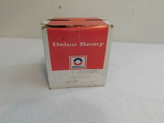 Delco Distributer Cap Nos Remy D308r 1971244 Vintage Nos