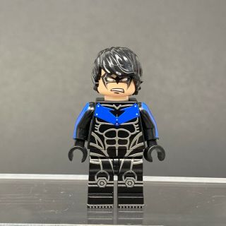 Onlinesailin (ols) Custom Lego Minifigure Vintage Nightwing Very Rare