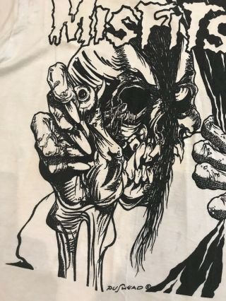 misfits 80’s Vintage t shirt,  Rare Pushead,  Danzig,  Samhain,  Plan9 2