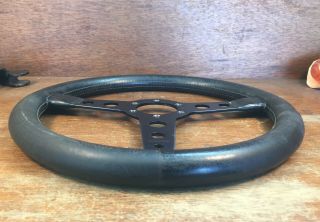 Rare 350mm Flat Momo Prototipo Steering Wheel Porsche 911 BMW 2002 7