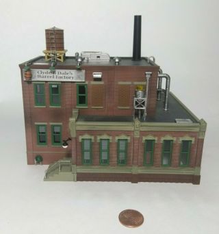 Vintage Ho Scale Train Building Detailed Country House Factory Model