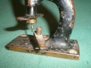 Small Vintage Jeweler Drill Press 5 1/2 