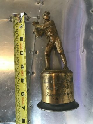 Antique/Vintage Baseball Trophy K&O Brooklyn NY 1930s 4