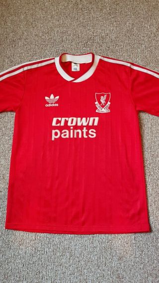 Liverpool Crown Paints Shirt Vintage Size Medium