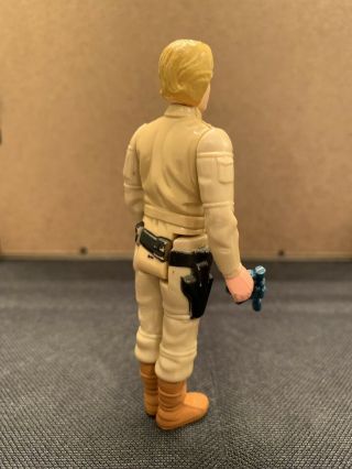 Star Wars Vintage 1980 Luke Skywalker Bespin BROWN HAIR 100 Complete ESB HK COO 3