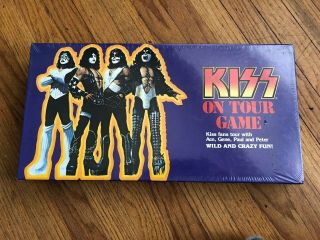 1978 Kiss On Tour Board Game Rare