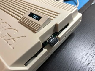 Vintage Commodore Amiga 500 Computer With Gotek Drive Mouse And Psu 8
