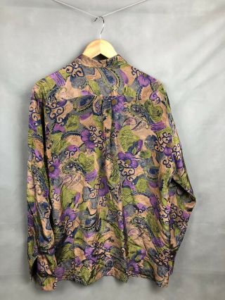 ☄️VINTAGE Silk YSL Yves Saint Laurent shirt. 3