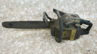 Mcculloch Eager Beaver 3.  7 Timber Bear Vintage Chainsaw Pro Mac 610 605