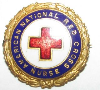 Ww2 American National Red Cross Nurse Pin 96949