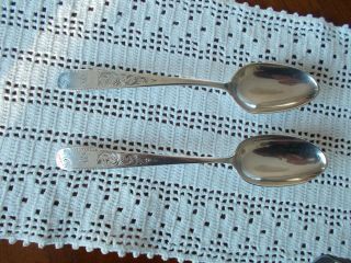 A.  E Warner,  Baltimore Lg.  Serving Spoons