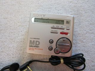 Vintage SONY MZ - R70 Digital Mini Disc Recorder with Remote 2
