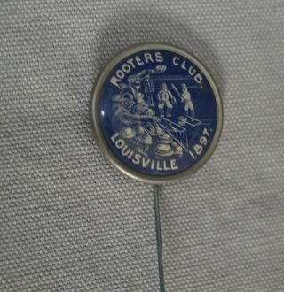 RARE 1897 LOUISVILLE COLONELS ROOTERS CLUB BASEBALL PIN PINBACK BUTTON 4