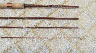 Vintage Fenwick Feralite SF74 - 4 Voyageur 4 Piece Combination Fly/Spinning Rod 7