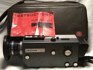 Leicina Rt1 Leitz Leica Special M R Vintage Movie 8mm