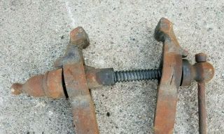 Vintage Blacksmith Post Vise Tool 4 - 1/2 